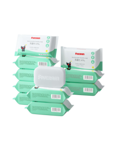 FIVERAMS Antibacterial Laundry Soap 80g×10 Pack, Soap for Underwear and Baby Clothes with Artemisia Extract