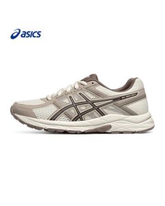 ASICS Women's Cushioned Running Shoes GEL-CONTEND 4 White/Brown Size 38