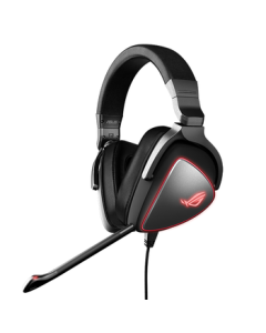 ROG Prism Elite Gaming Headset, Over-Ear Headphones with 7.1 Surround Sound, Type-C Interface, Switch-Compatible, Detachable Microphone, Compatible with Delta Action