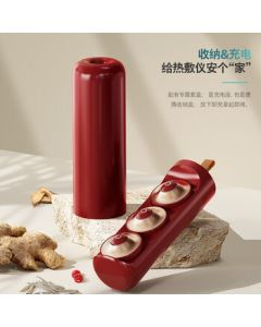 PHILIPS Mugwort Heating Device, Portable Smart Mugwort Box for Home Use, Shoulder Neck Waist Joint Therapy Heating Massager with Steam and Massage Function Model 3602N