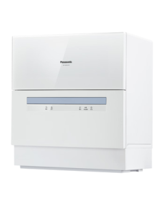 Panasonic Countertop Dishwasher [2nd Gen Independent Drying] Soft Water System 80℃ High-Temperature Sterilization Wash-Dry Integration Hot Air Drying H1D [Grade 2 Water Efficiency]
