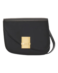 Ferragamo Women's Black Crossbody Bag 0769385 (Small) - Gift for Girlfriend