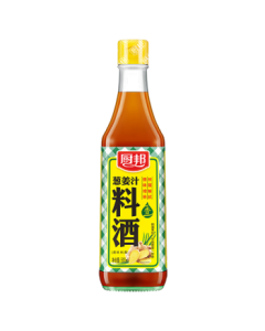 Chubang 10° Scallion & Ginger Cooking Wine 500ml - Traditionally Brewed Yellow Rice Wine, Premium Deodorizing & Flavor-Enhancing Seasoning