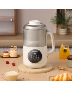 Daewoo (DAEWOO) Home Use Smart Scheduled Multi-function Automatic Mini Blender Soy Milk Maker DYPB-12F93 (Earl White) 1.2L