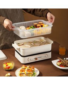 DAEWOO Electric Hot Pot Multi-Functional Split Cooking Pot DYZG-451