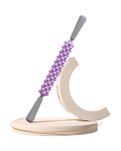 Aoyi Spiked Muscle Relaxation Massage Stick for Adults, Leg Slimming Massage Roller, Deep Foam Roller, Children's Massager