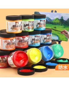 Xunhuo Sand Table Dye 18-Color Acrylic Paint Set Hand-Painted DIY Wall Painting Dye