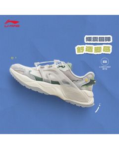 Li Ning Cushioning Rebound Wear-Resistant Casual Shoes for Teen Girls 2025 Breathable Soft Lightweight Sneakers YKCV062