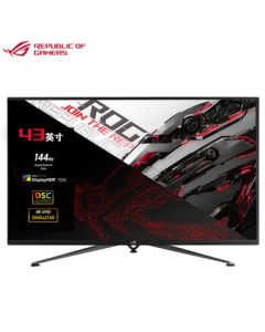 ASUS ROG Strix 43-inch Ultra-Large Gaming Monitor 4K 144Hz HDR1000 DSC FreeSync HDMI2.1 Port Console Gaming XG43UQ