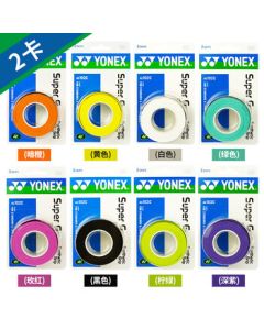 YONEX Badminton Grip AC102C Non-Slip Sports Grip, 3-Pack*2 Cards Random Colors (Can Leave Notes)