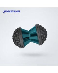 Decathlon 2-in-1 Massage Ball for Muscle & Fascia, Foot, Shoulder & Neck Care【New 2023】Blue-Grey 4567466