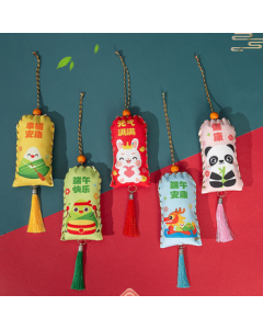 Hersi Mugwort Scented Sachet Pendant Early Education DIY Kit (Random Style) [MOQ: 30 pcs]