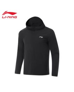 Li-Ning 2025 Men's Comfortable Sunproof Windbreaker AFDV613 Black L