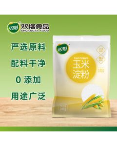 Shuangta Corn Starch 200g, Household Cooking Starch for Crispy Fried Meat, Breading, Thickening, Jelly, Biscuits, Cake Baking Ingredients