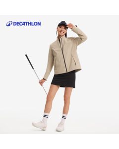 Decathlon Women's Golf Jacket Windproof Warm Casual Sports Coat -4502981