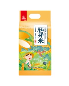 Laoyeling Germ Rice Nutritious Grain Northeast Japonica Rice 2.2lbs Nutritious Baby Food Infant Porridge Rice