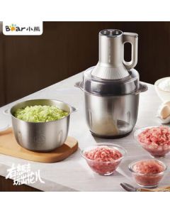Bear Meat Grinder, Multi-functional Home Dough and Meat Mixer, Meat Mincer for Dumplings and Pasta, 3.5L Large Capacity QSJ-W05G3