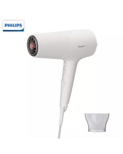 PHILIPS Hair Dryer, High Power Home Hairdryer with Temperature Control for Hair Care, Quick-Dry Volumizing Styler, Fresh White BHD501/05