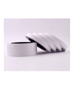 RYZH 0038 Bank-Specific Bundling and Counting Machine Paper, Universal Currency Straps, Low-Temperature Money Bundling Paper, White, 40 Rolls/Box, 20*153mm