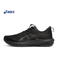 ASICS Men's Cushioned Durable Breathable Running Shoes GT-1000 14 Black/Black 40