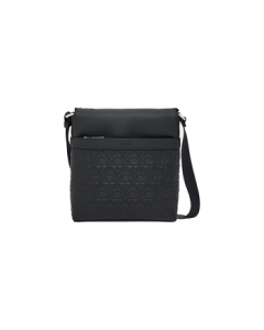 Ferragamo Men's Black Single Shoulder Bag 0769480 Gift for Boyfriend