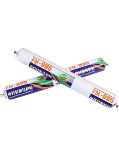 Zhengongpin 995 Structural Adhesive, Neutral Silicone Sealant, Water-Based Silicone Weatherproof Sealant, Silicone Structural Adhesive, Black (Unit: Piece)