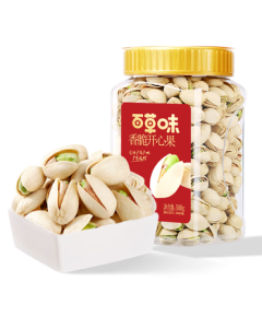 Be & Cheery Salt-Baked Flavor Pistachios 500g, Daily Nuts, Roasted Snacks, Dried Fruits, Bulk Natural Non-Bleached, Gift & Bulk Purchase