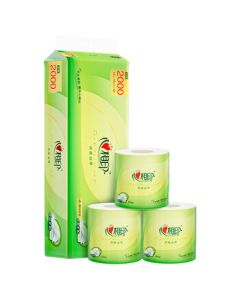 Hearttex Core Toilet Paper, Tea Scent Series 4-Ply 200g*10 Rolls, Heavyweight & Durable, Bath Tissue, Toilet Roll, Toilet Paper