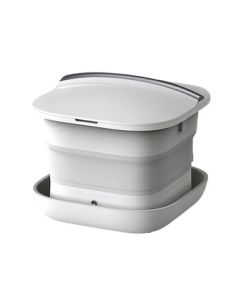 PHILIPS Foot Spa Massager Foldable Foot Bath with Easy Storage, 750W High Power Constant Temperature Foot Soaking Basin, Portable Foot Tub with Massage PPM3102F