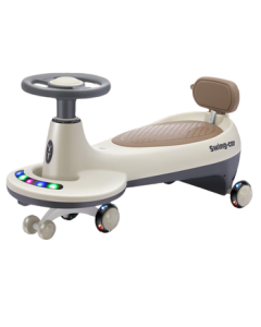 DEERC Toddler Twist Car for Ages 1-3-6, Anti-Tip Baby Balance Bike, Rocking Ride-On Toy, Early Education Gift for Birthday