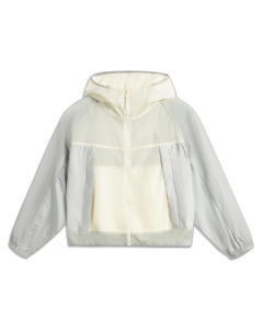 Li Ning Women's Anti-UV Water-Repellent Windbreaker Jacket - New Fashion Loose-Fit Hooded Sport Top AFDVA52 for Autumn