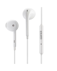 EDIFIER H180Plus Semi-In-Ear Wired Earphones for Mobile Phones, Music, Karaoke with 3.5mm Jack, Compatible with Computers, Laptops, and Smartphones