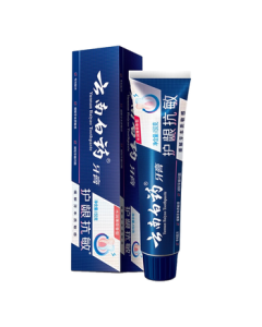 Yunnan Baiyao Toothpaste Premium Series Oral Care - Relieves Tooth Sensitivity, Reduces Gum Problems, Mint Fresh 150g