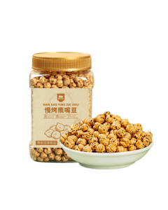 Xiyu Meinong Turkish Slow-Roasted Chickpeas 400g - Large Kernel High-Protein Roasted Legumes, Fitness Whole Grain Snack Substitute