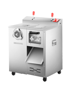 Xilai Sheng Commercial Slicer & Meat Grinder, Electric Stainless Steel High-Power Mincer, Filling & Sausage Stuffer, Large Meat Shredding & Processing Machine, Industrial Model XLS-JQ2200S