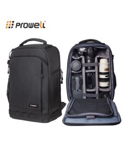 ProVia Camera Backpack DSLR Shoulder Bag for Mirrorless Cameras Canon Sony Large Capacity Outdoor Photography Video Backpack Multi-functional Lens Digital Storage Bag