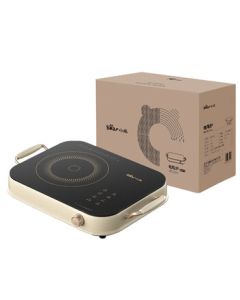 Bear Electric Ceramic Cooktop, Home High-Heat Induction Cooker, Multifunctional Integrated Frying Pan, Energy-Saving Compact High-Power Light Wave Stove DTL-A22D1