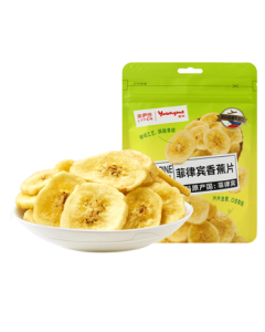 Laiyifen Philippine Banana Chips 70g - Dried Banana Snack, Preserved Fruit, Office Leisure Snack