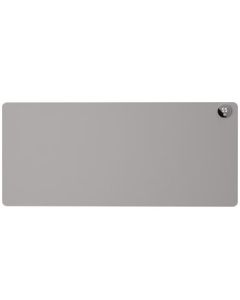 Pretty Lady Office Computer Desktop Heating Mouse Pad Study Writing Hand Warmer Pad Light Gray [Silicone]