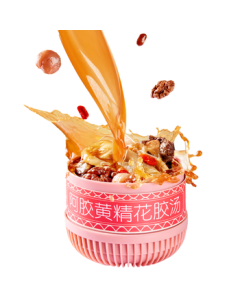 Guangzhou Restaurant Self-Heating Instant Soup, No-Cook Meal Replacement, 0 Additives Nutritious Nourishing Stewed Soup with Donkey-Hide Gelatin, Solomon's Seal, and Fish Maw 258g