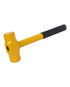 Yinghui Steel Pipe Handle Hammer Octagonal Hammer Multi-function Heavy Duty Iron Hammer 2431-BS-Yellow Steel Pipe Handle Octagonal Hammer Hand Hammer 2P