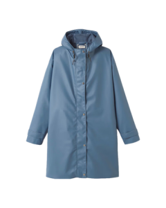 Decathlon Cycling Raincoat Outdoor Raincoat Cycling Waterproof Parka Hiking Long Rain Poncho Blue S-4464722