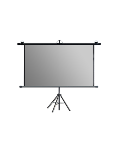 MEI SHUO 120-inch 16:9 Portable Projector Screen with Stand/Wall Mount - White Matte 4K HD No-Drill Mobile Projection Screen for Home/Office, Compatible with XGIMI, JMGO, Dangbei, Xiaomi