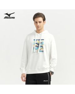 Mizuno Outdoor Hooded Men's Sweatshirt, Trendy Casual Student Jacket for Autumn and Winter