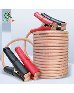 Qilu Anran Car Jump Starter Cable Pure Copper Battery Booster Cable 25mm² 5m with Copper-Plated Clamps
