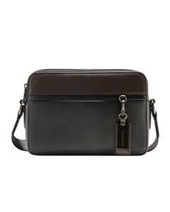 Samsonite Crossbody Bag for Men, Single Shoulder Bag, Premium Men's Bag, Travel Backpack, Fashion Casual BC9*09013 Black/Brown