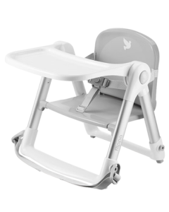 apramo Antu Baby High Chair Upgrade Foldable Portable Dining Chair - Seafoam Gray