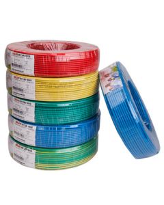 Delixi National Standard Wire & Cable BV-450V/750V-2.5 sqmm Copper Core Single-Core Solid Wire 100m/roll Blue