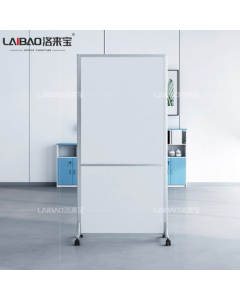 Luolaibao Office Mobile Partition with Wheels Customizable Divider for Factory Workshop Warehouse Exhibition Hall Hotel Barrier