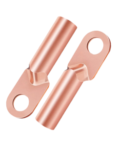 Bingyu BYyc-15 DT Copper Cable Lug DT-16 Square Copper Terminal Acid-Washed Oil-Blocking Wire Lug Purple Copper Terminal